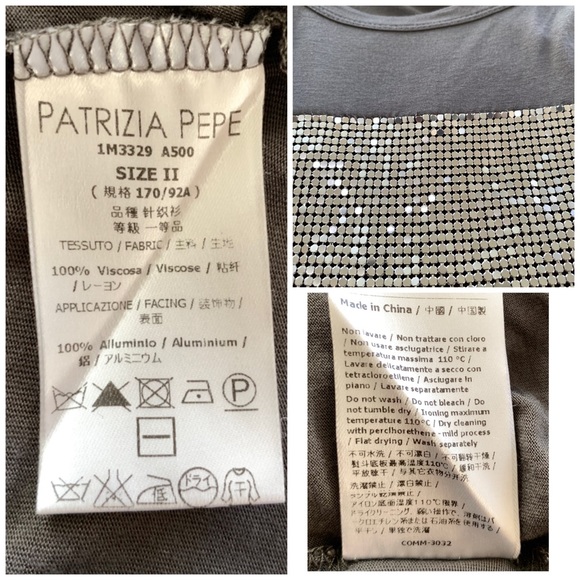 Patrizia Pepe Metallic Gray Bodycon Dress - Picture 8 of 8